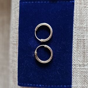 Silpada Endless Adventures Hoop Earrings, Sterling Silver